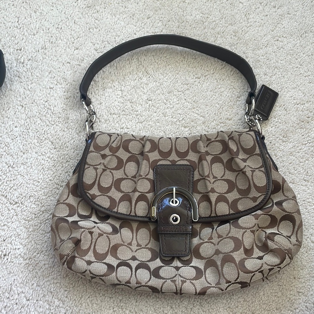 Vintage coach shoulder bag